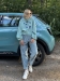 BLUZA BLOOM MINT – miętowa bluza oversize z autorskim kwiatowym nadrukiem