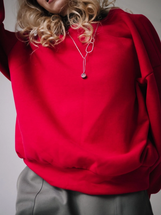 BLUZA KARMIN