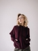 BLUZA BORDEAUX FLORA HOODIE