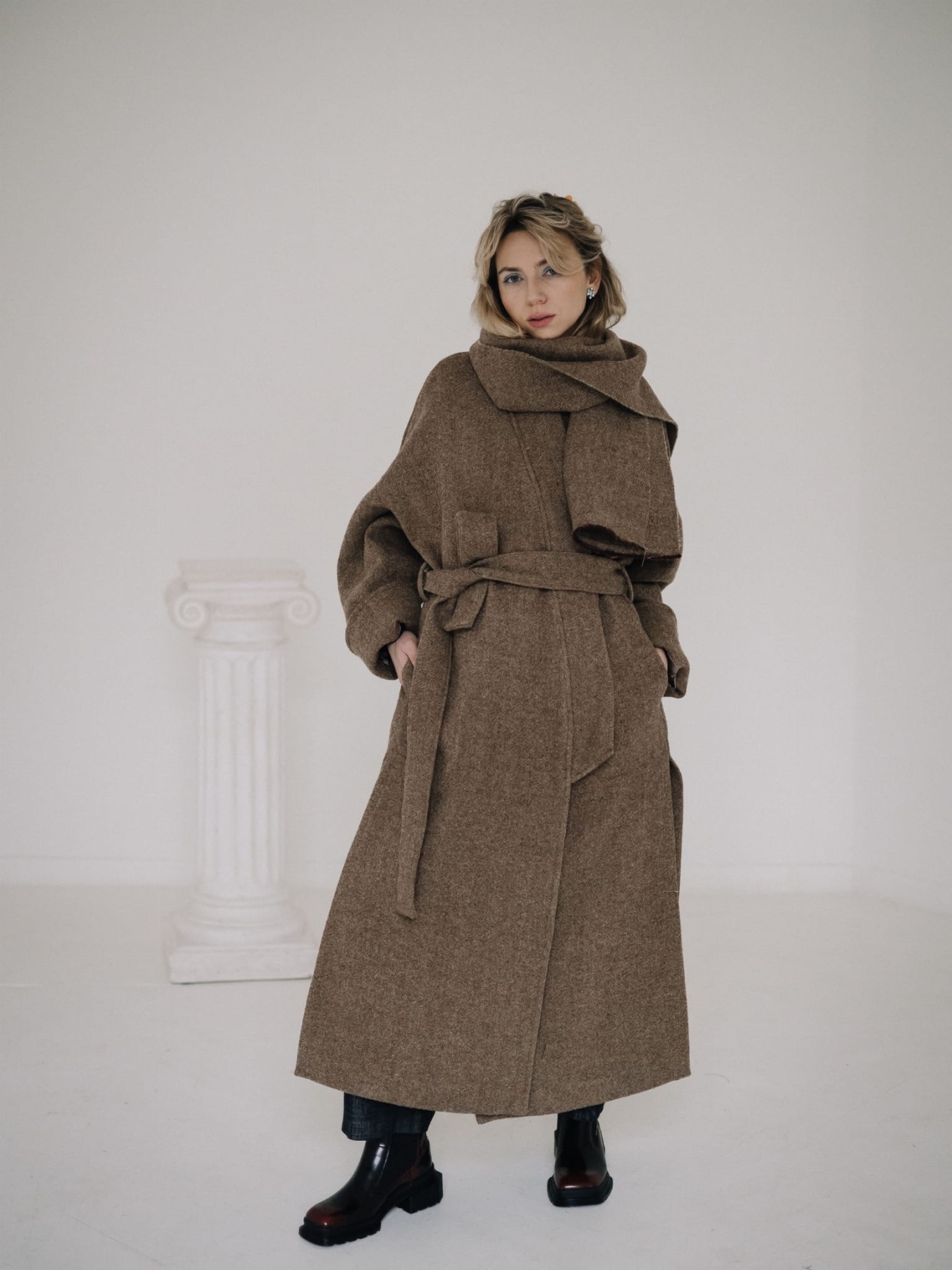 PŁASZCZ WEŁNIANY NORTH