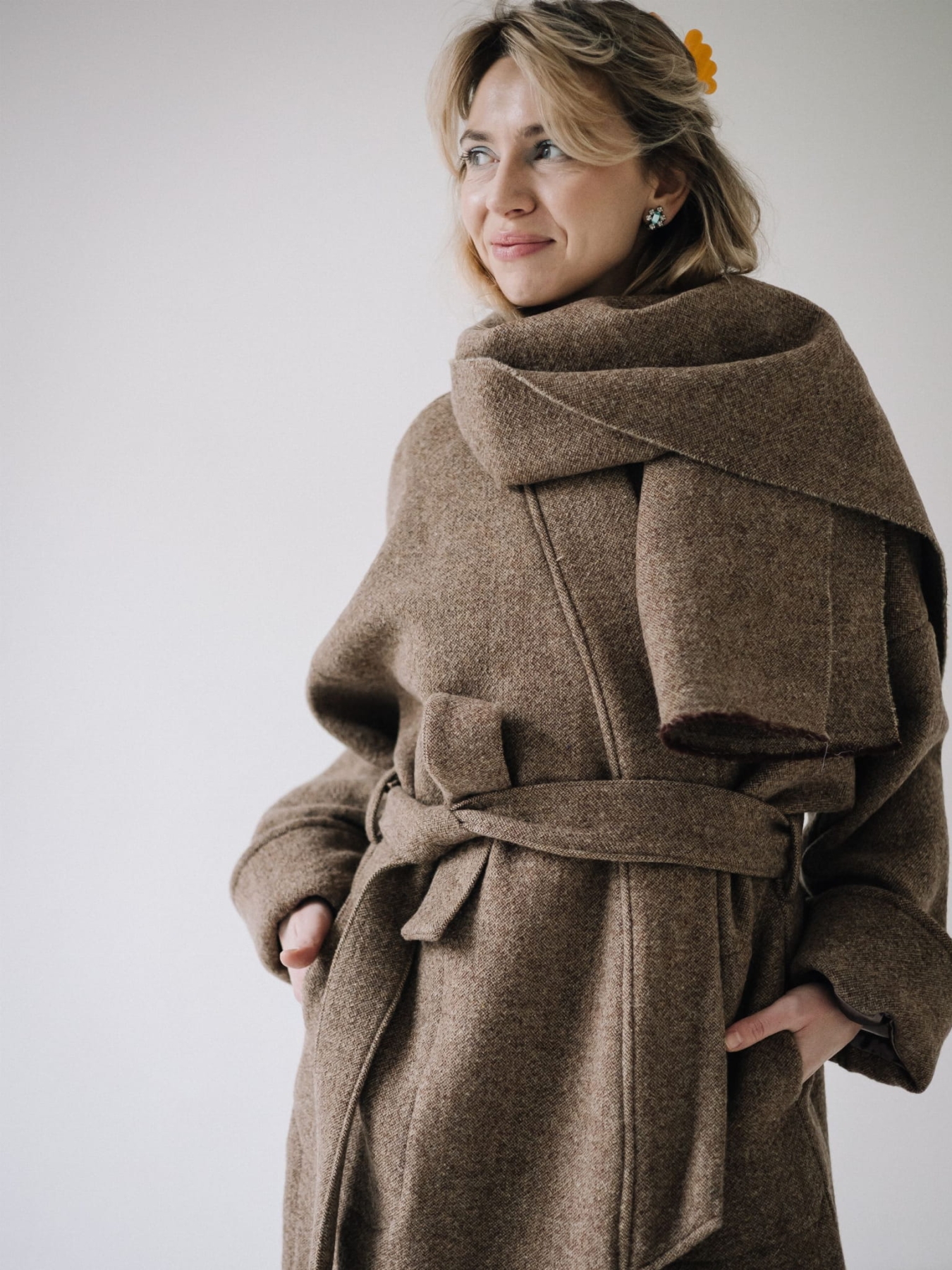 PŁASZCZ WEŁNIANY NORTH