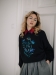 BLUZA BLOOM DARK GREY – antracytowa bluza oversize z autorskim kwiatowym nadrukiem