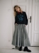 BLUZA BLOOM DARK GREY – antracytowa bluza oversize z autorskim kwiatowym nadrukiem