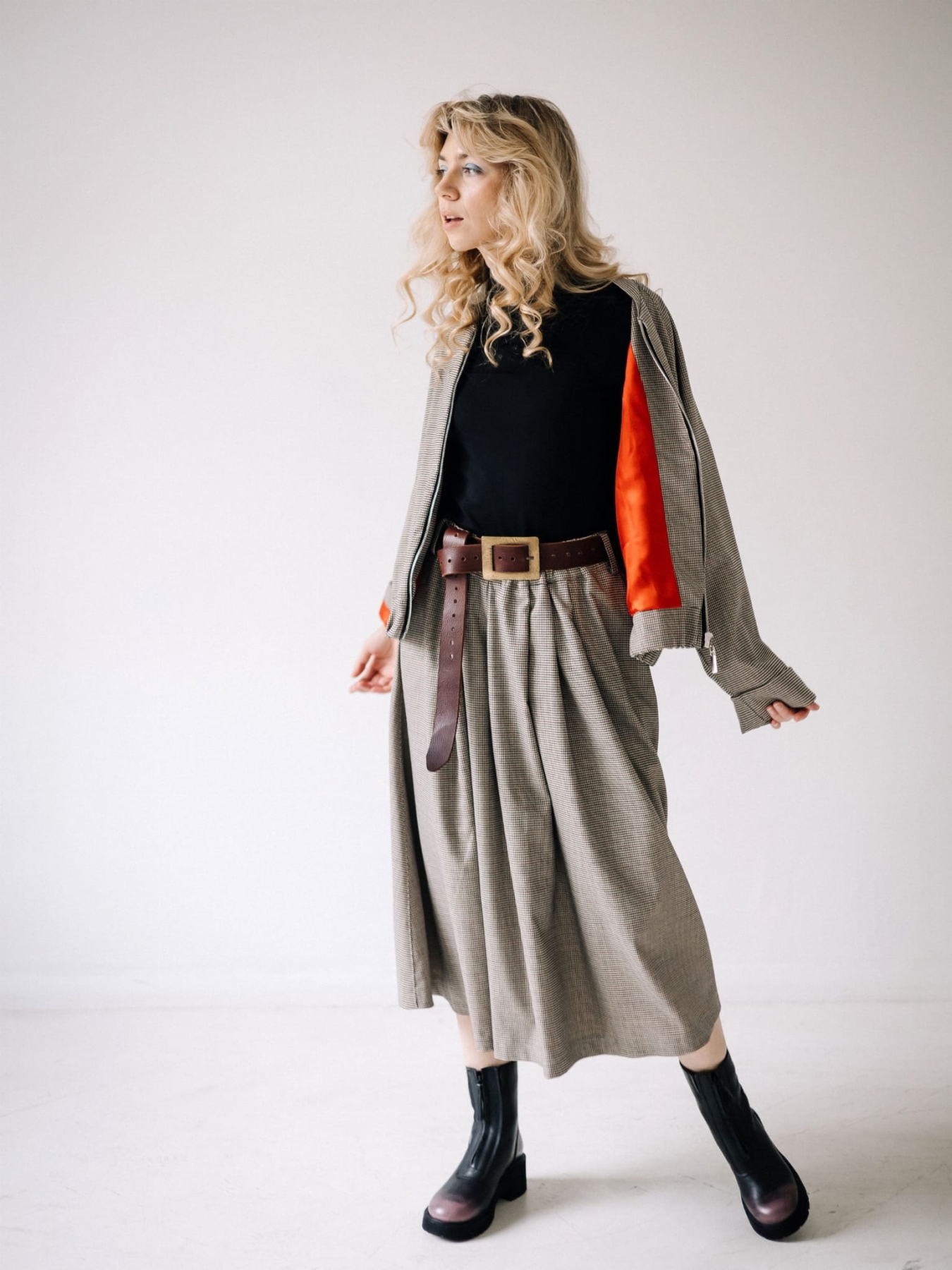 SPÓDNICA PEPITA CLASSIC