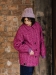 Kurtka wełniana TINITA -Fucsia