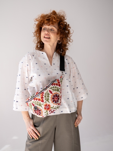 NERKA MAXI FOLK RED