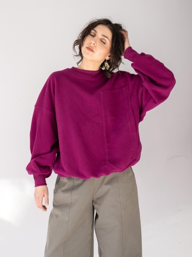 BLUZA SOFT MAGENTA