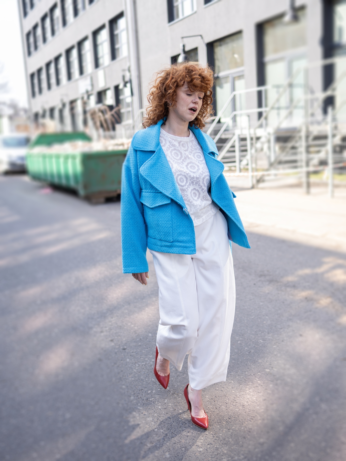 Kurtka Valerio – 100% bawełna, tkanina o luźnym splocie