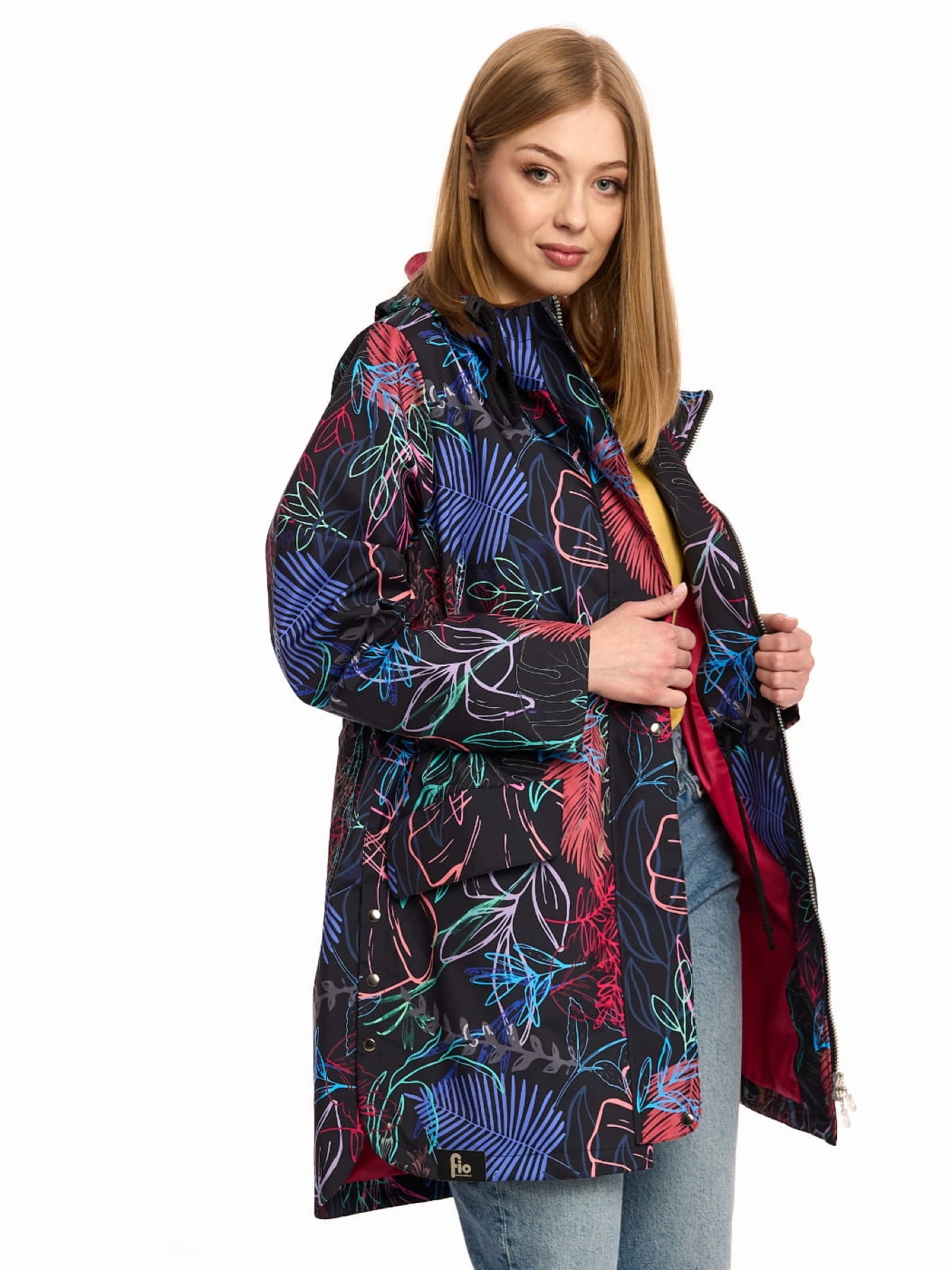 Kurtka Flora "Arcadia" - Wiatro- i Wodoodporna z pracowni Fio