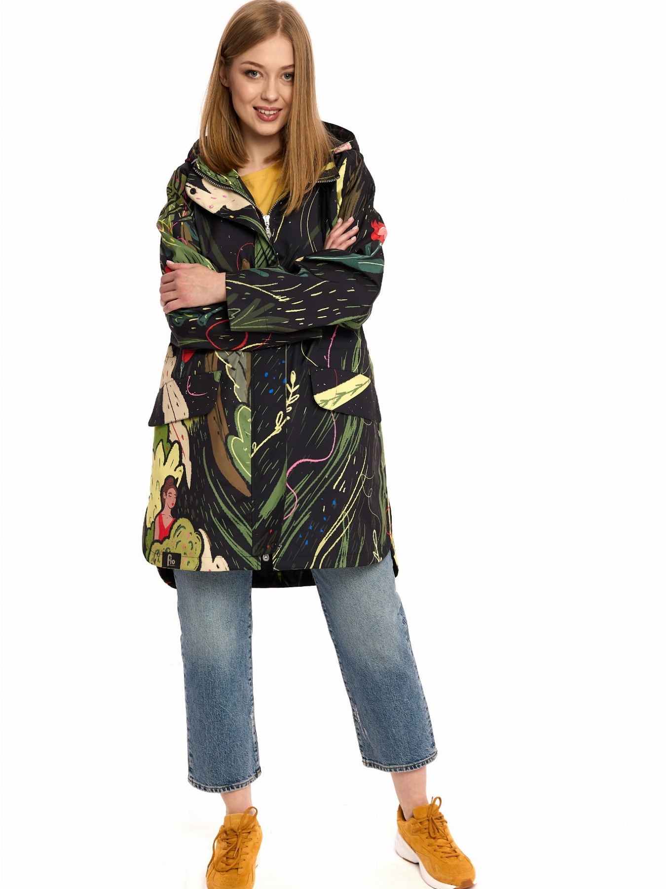 Kurtka Flora "Ceres" - Wiatro- i Wodoodporna z pracowni Fio