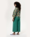 Dwustronne bawełniane kimono oversize z asymetrycznymi kieszeniami marki Pracownia FIO
