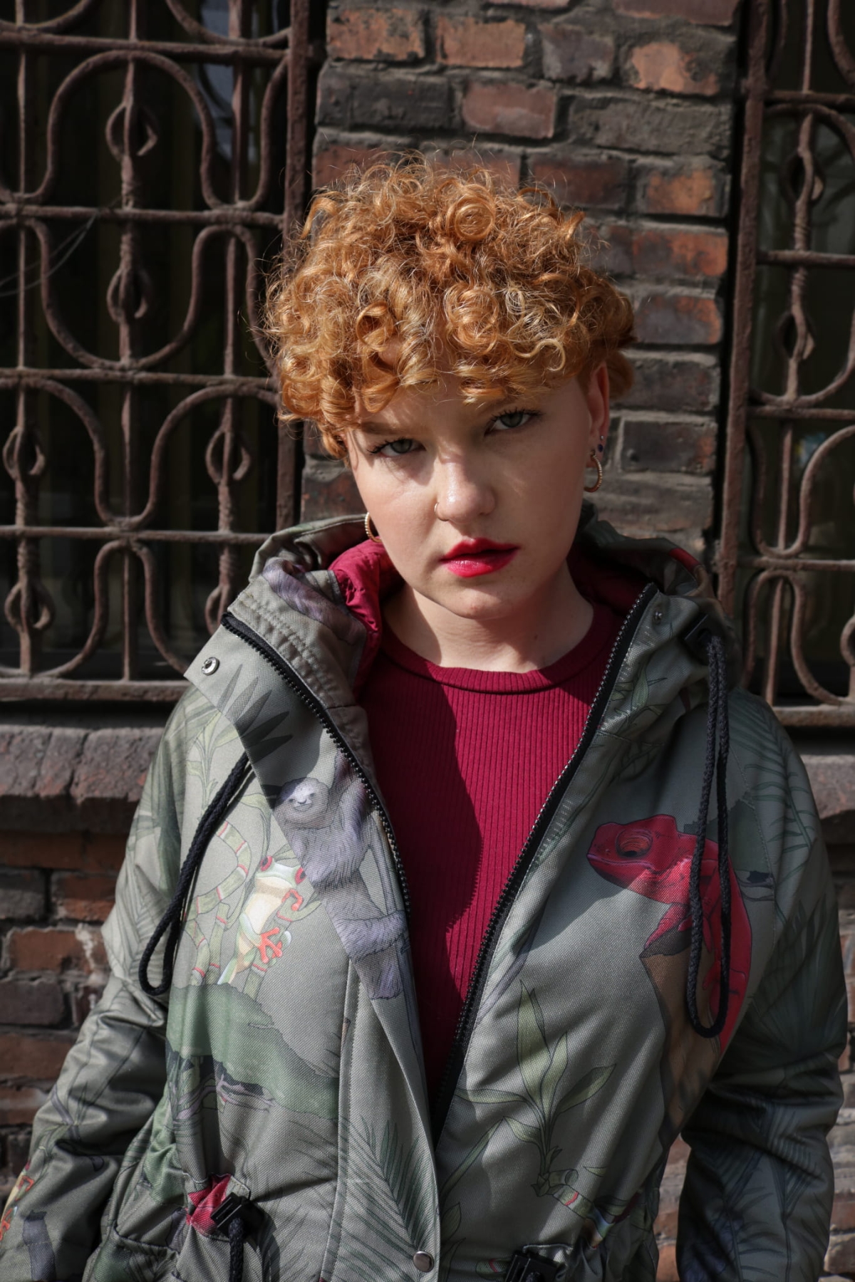 Kurtka zimowa parka – Afryka Khaki