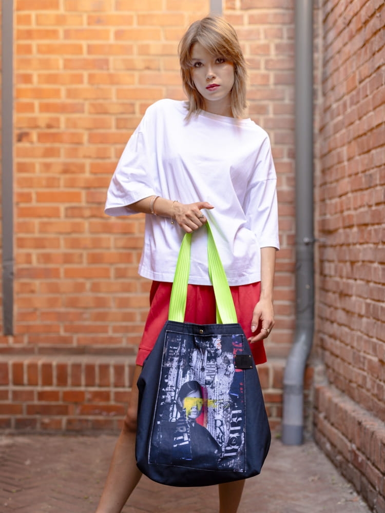 Torba Shopper Fio - Kolaż