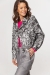 Kurtka Estera - Szare Kwiaty