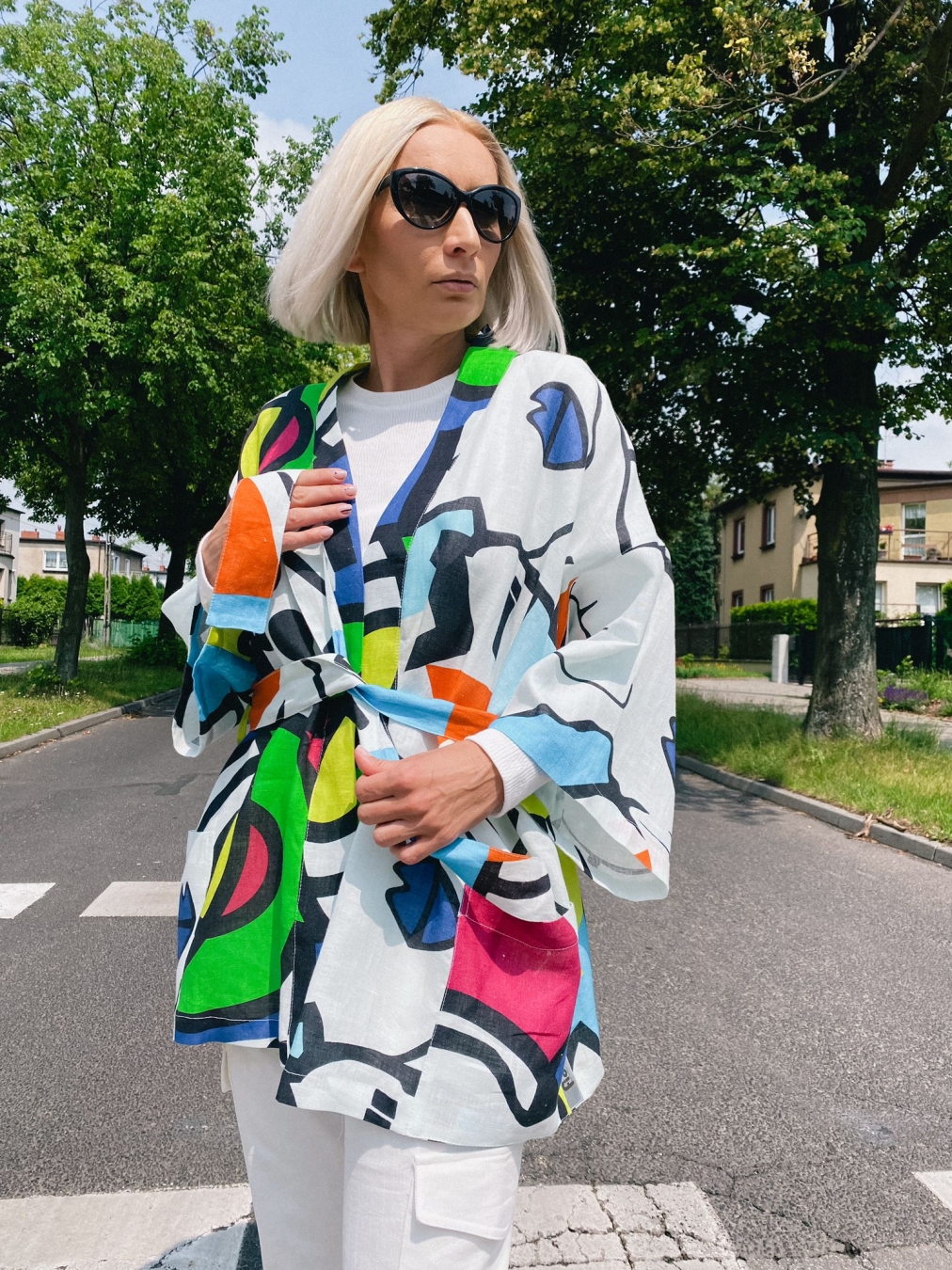 Kimono lniane -  Tokyo