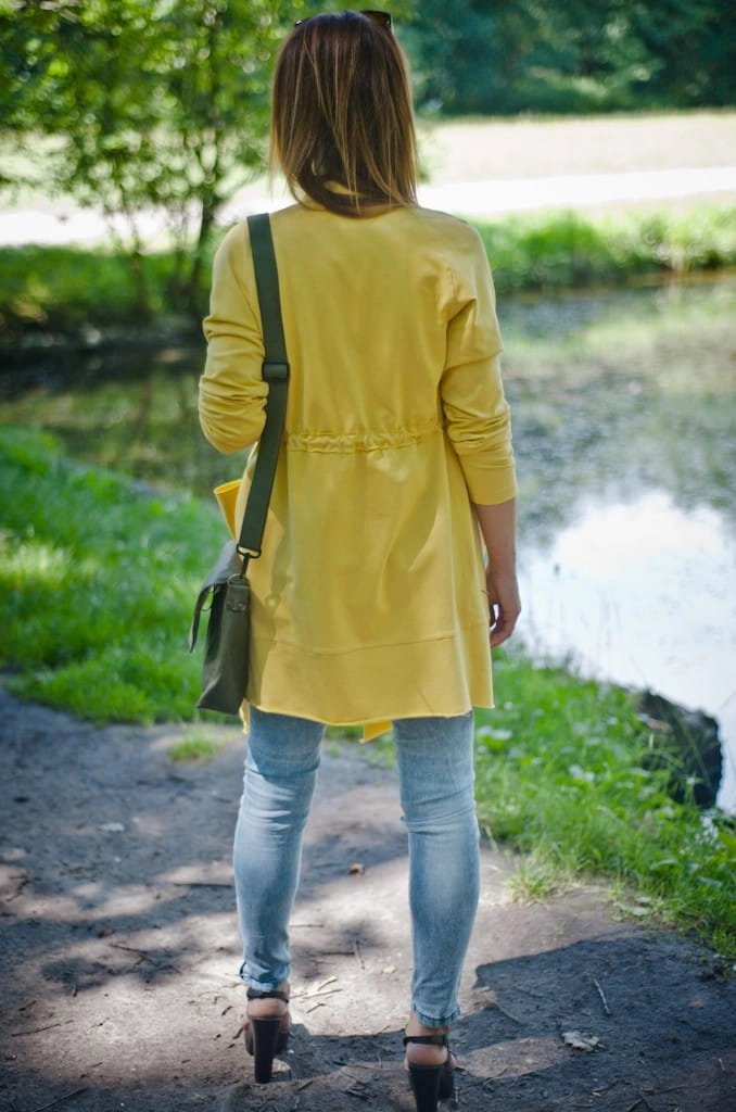 BLUZA FIO FRAK CIENKI-ŻÓŁTY