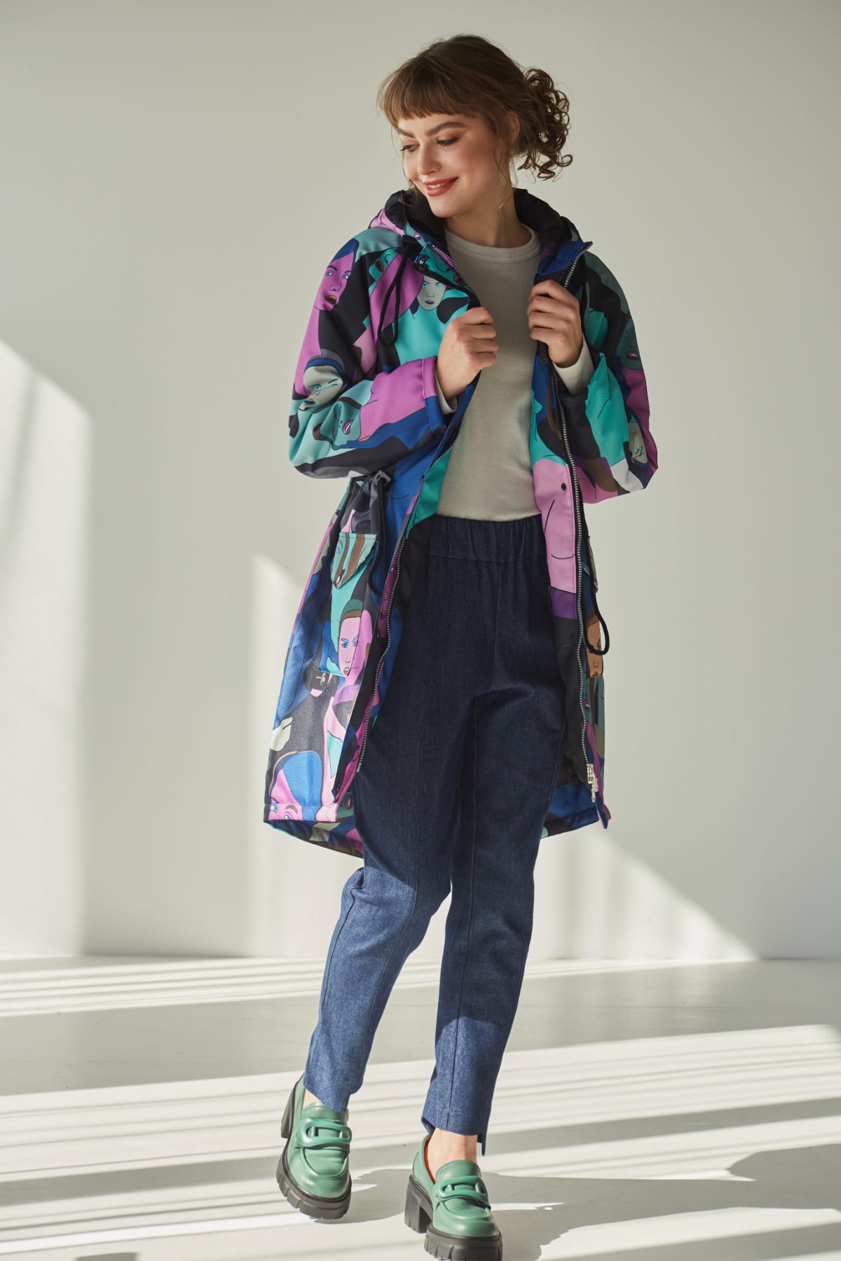 Kurtka Parka Zimowa - Face