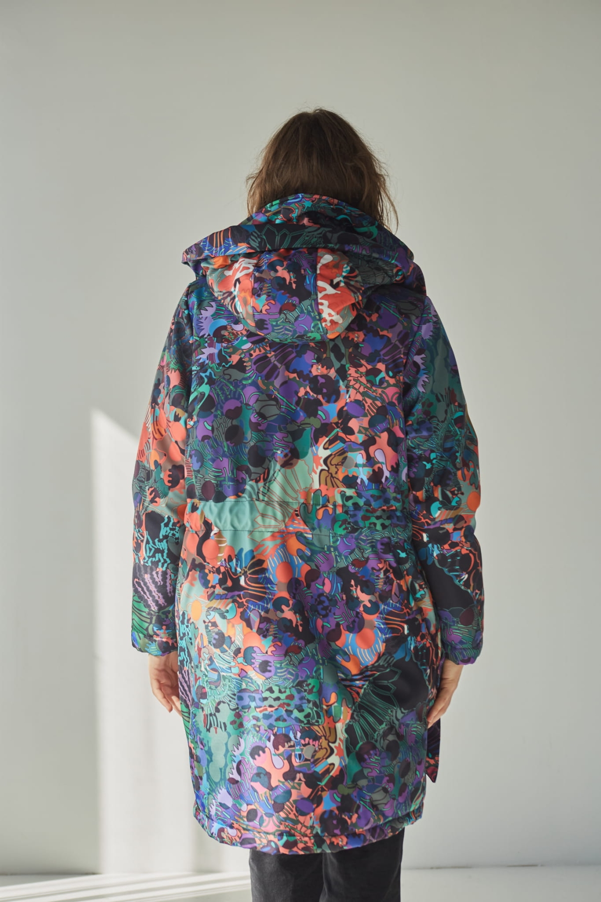 lekka kurtka damska Azurra na chłodne dni, ocieplina Thinsulate