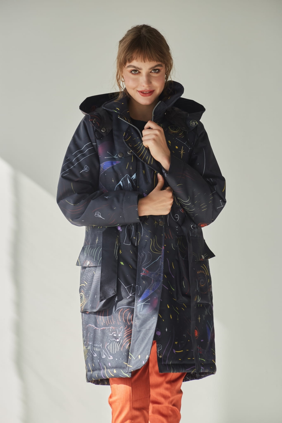 Kurtka zimowa Azurra- Galaxy