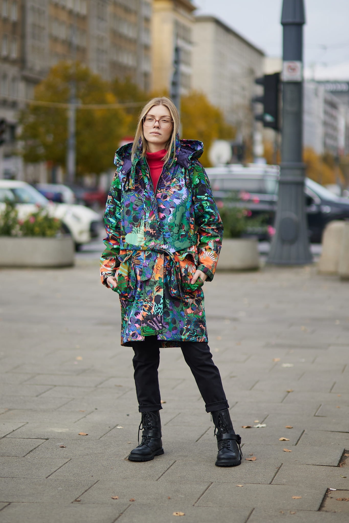 Kurtka parka zimowa - Mad Red