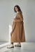 Płaszcz Wełniany Vanita- Camel