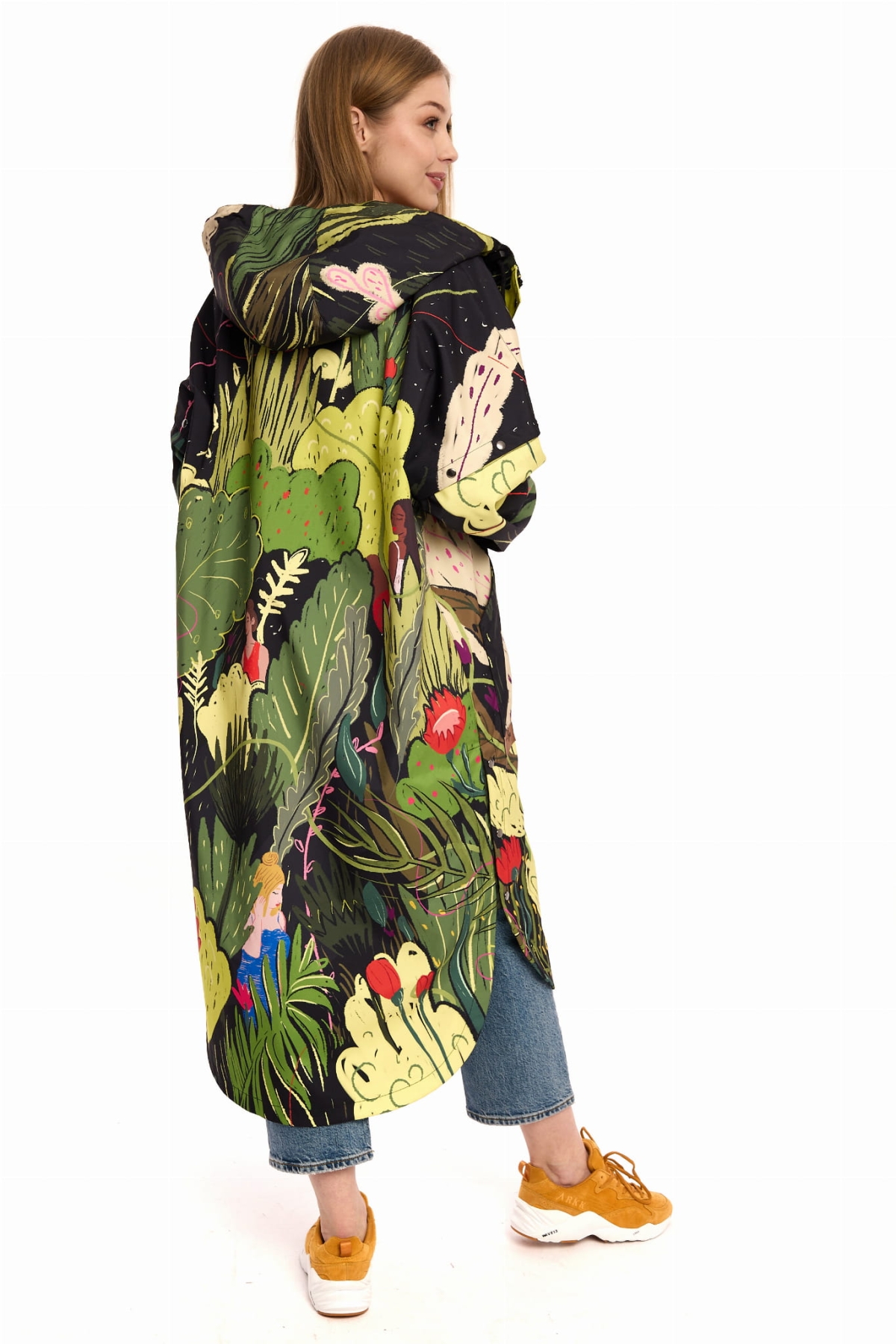 Płaszcz Hybrid- Innowacyjny Design z Odpinanymi Rękawami