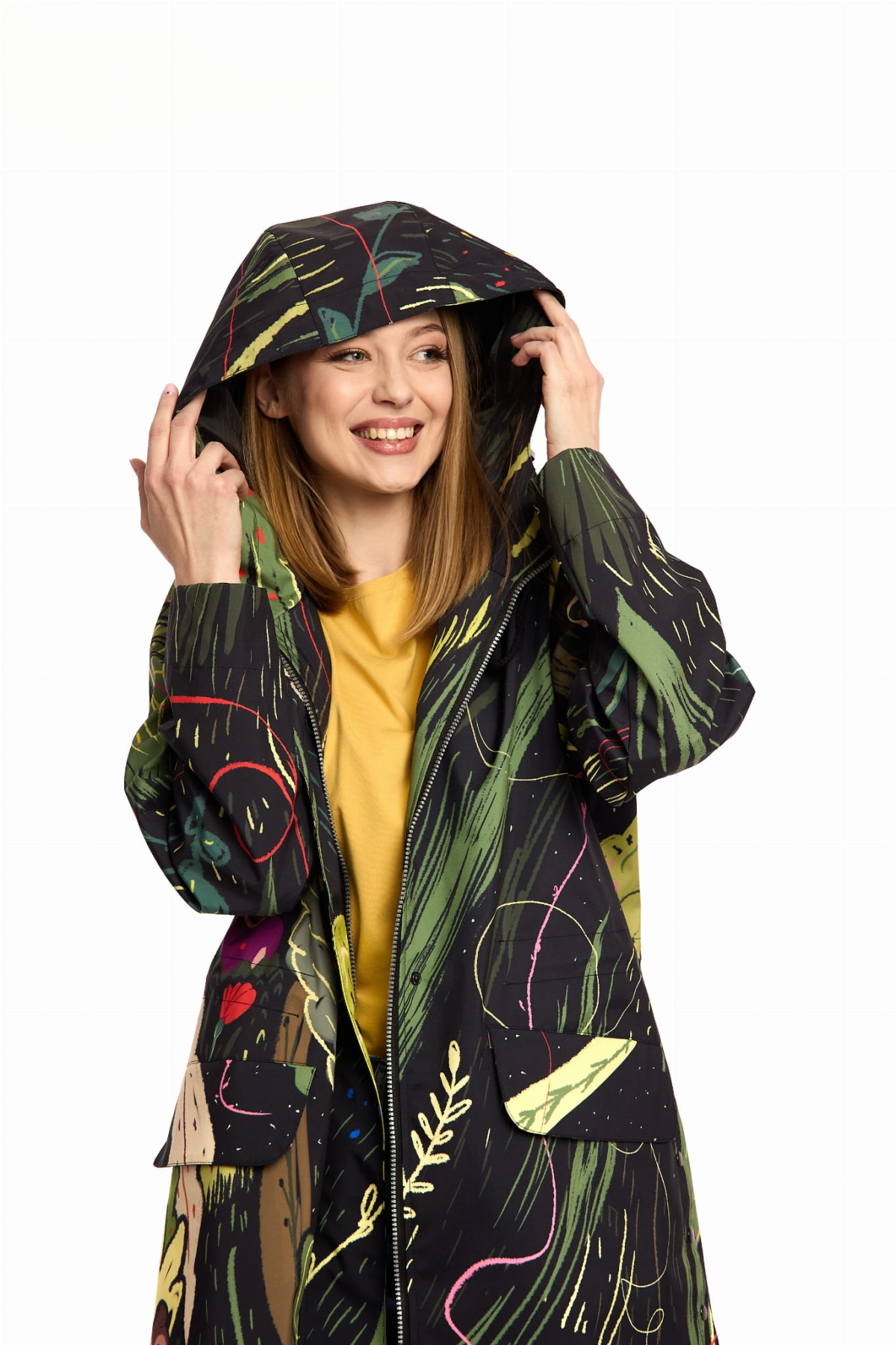 Kurtka Flora "Ceres" - Wiatro- i Wodoodporna z pracowni Fio