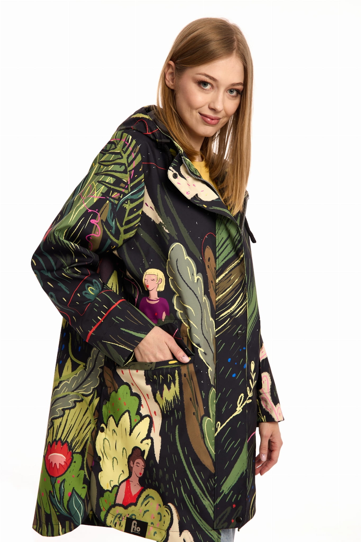 Kurtka Flora "Ceres" - Wiatro- i Wodoodporna z pracowni Fio