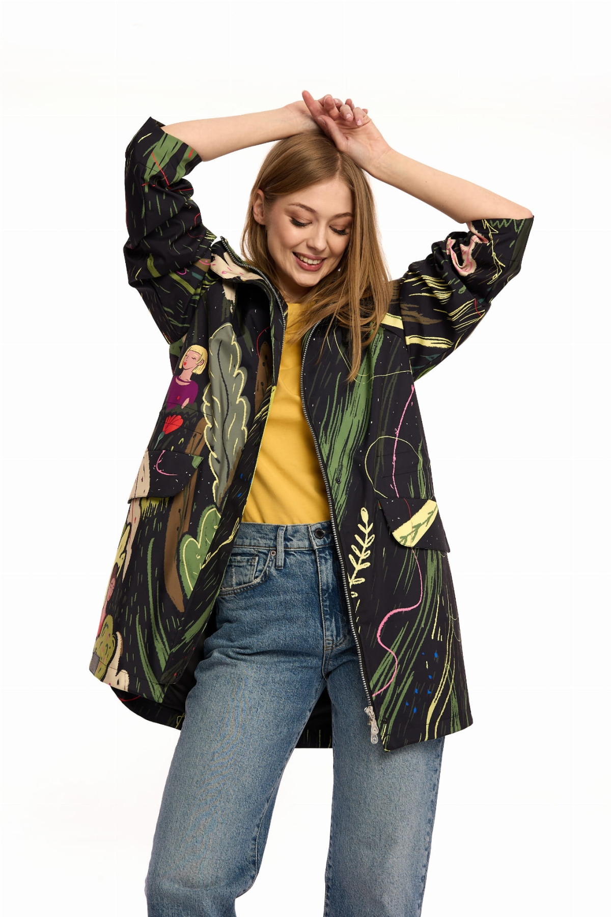 Kurtka Flora "Ceres" - Wiatro- i Wodoodporna z pracowni Fio