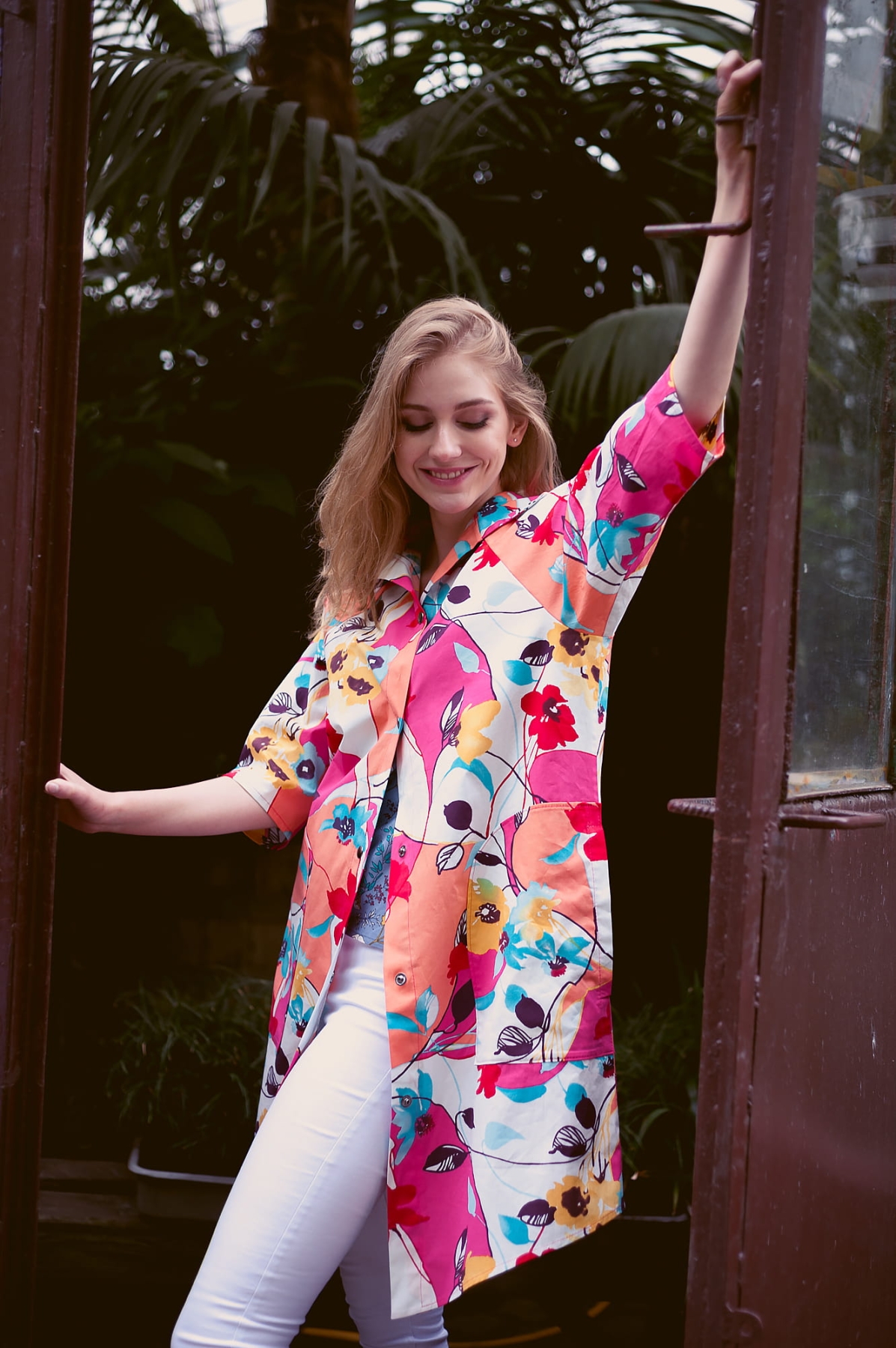 PŁASZCZ FIO-FLOWER POWER