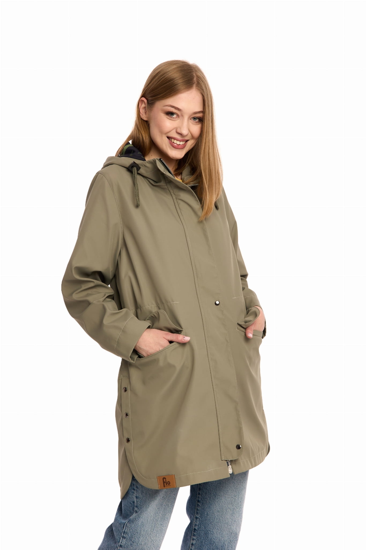 Kurtka Flora "Chiara" - Wiatro- i Wodoodporna z pracowni Fio