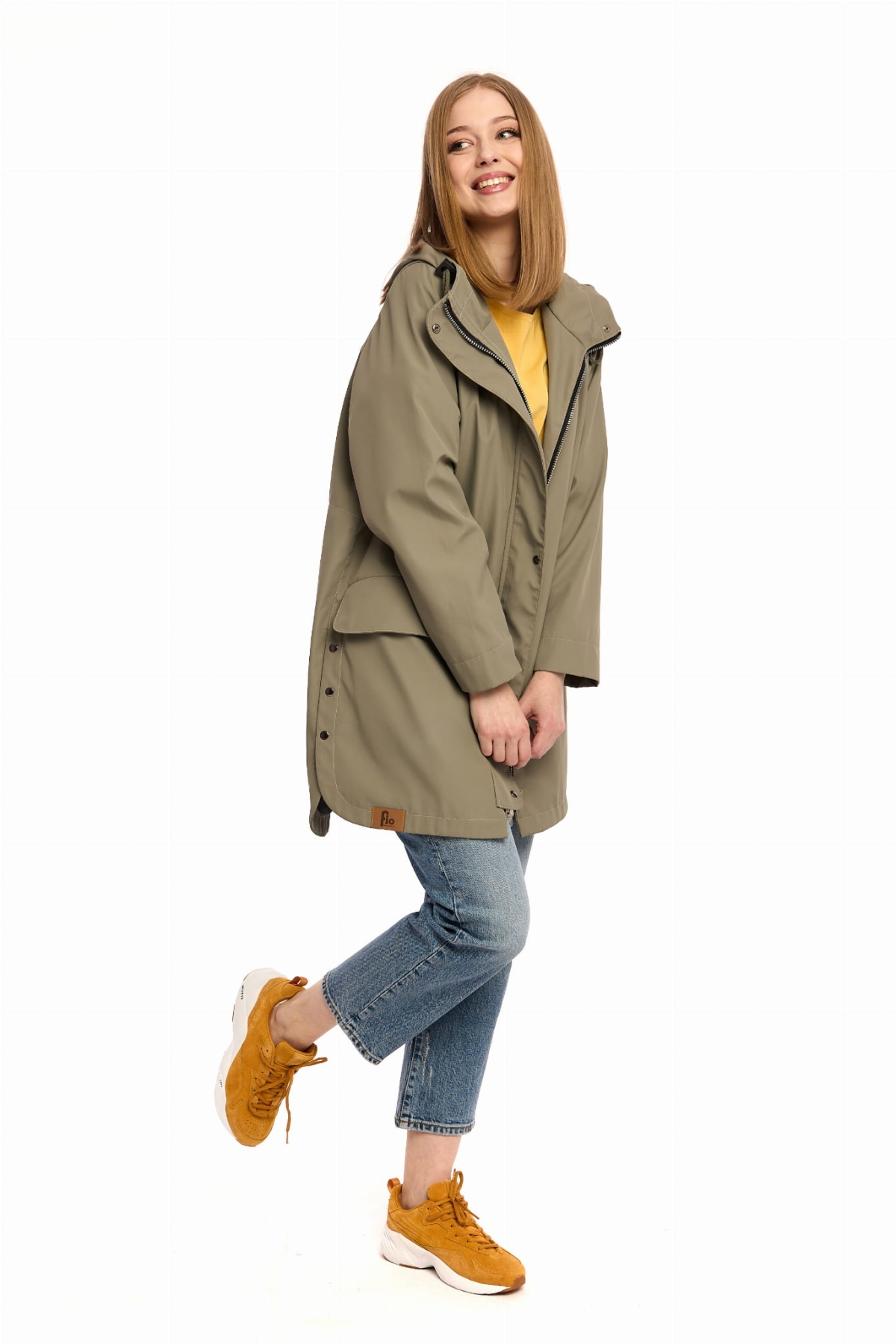 Kurtka Flora "Chiara" - Wiatro- i Wodoodporna z pracowni Fio