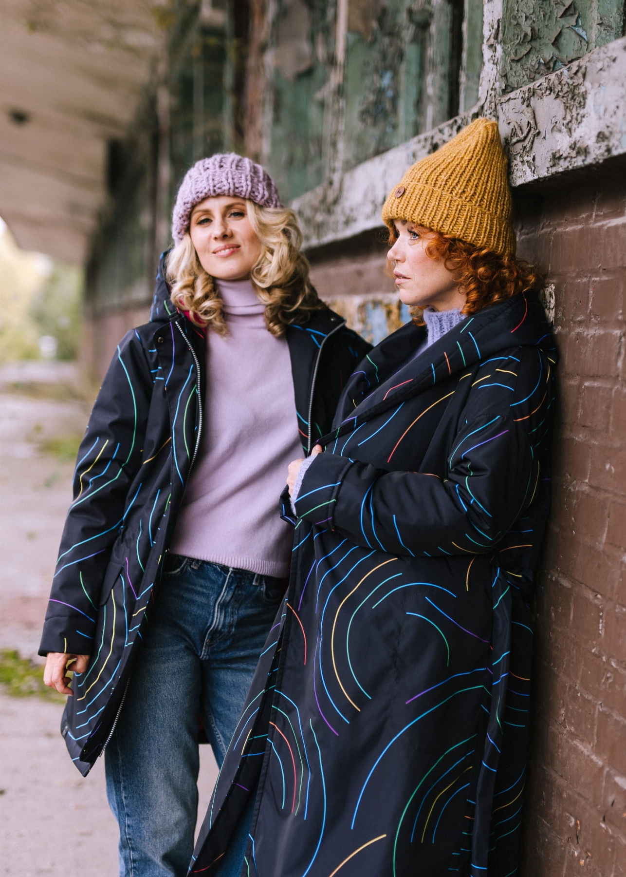 Ocieplany płaszcz "Hoodie Uno