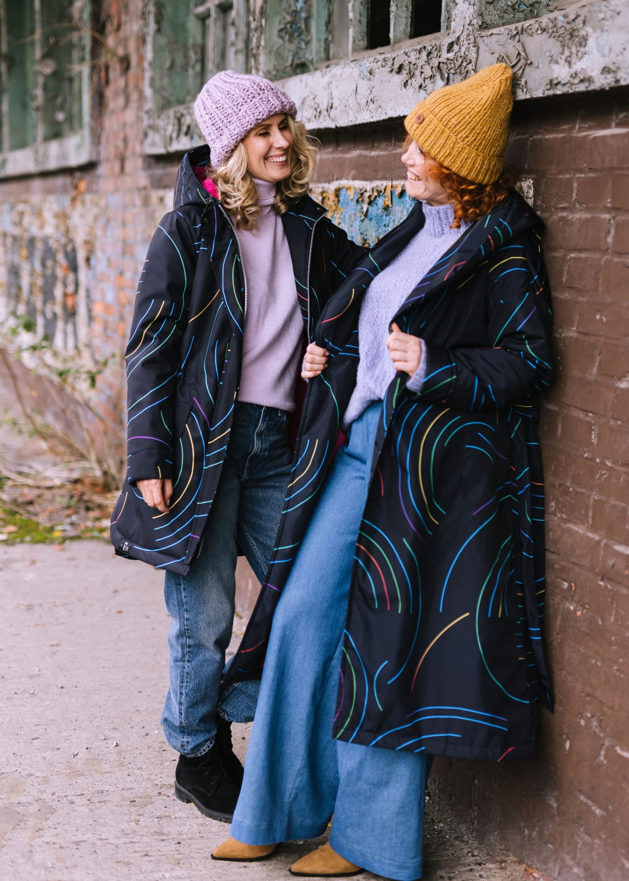 Ocieplany płaszcz "Hoodie Uno