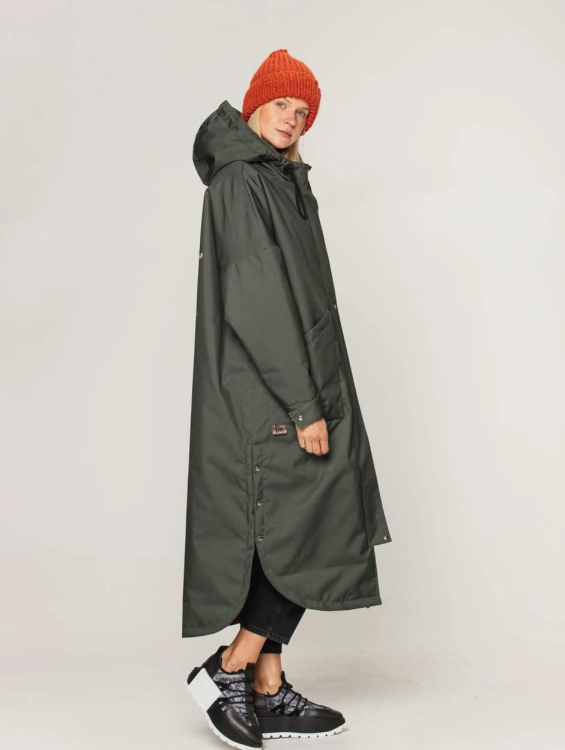 Peleryna Zimowa Long - Verde