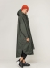 Peleryna Zimowa Long - Verde
