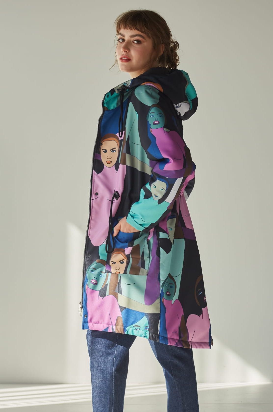 Kurtka Parka Zimowa - Face