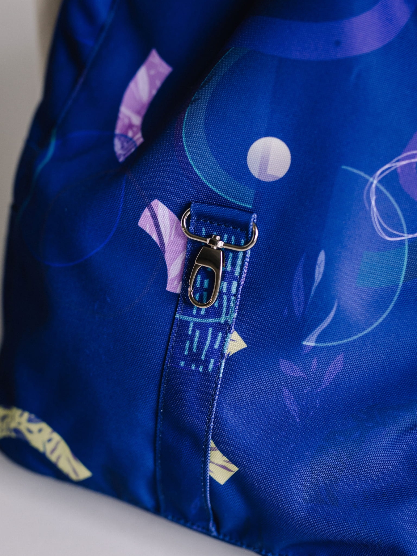 Plecak Fio z Klapką- Cosmos Niebieski