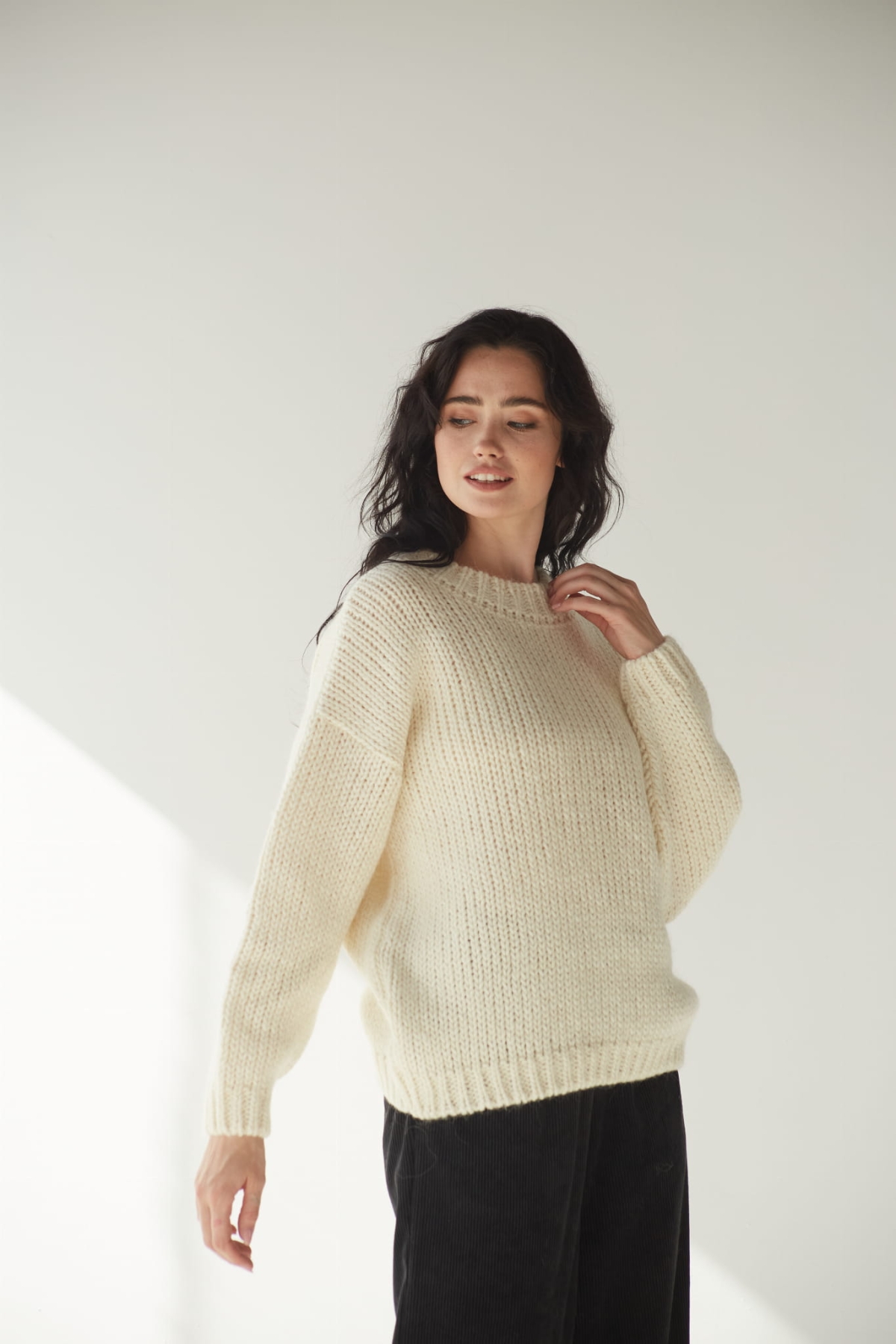 Sweter Damski - Moli Beżowy