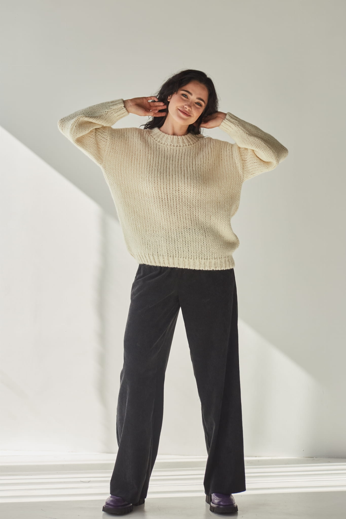 Sweter Damski - Moli Beżowy