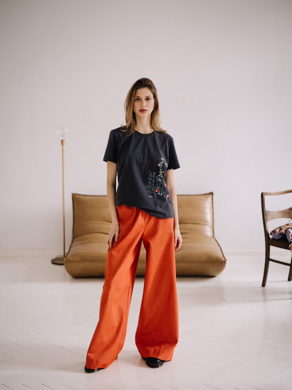 T-shirt FLOW - Citrus Grey