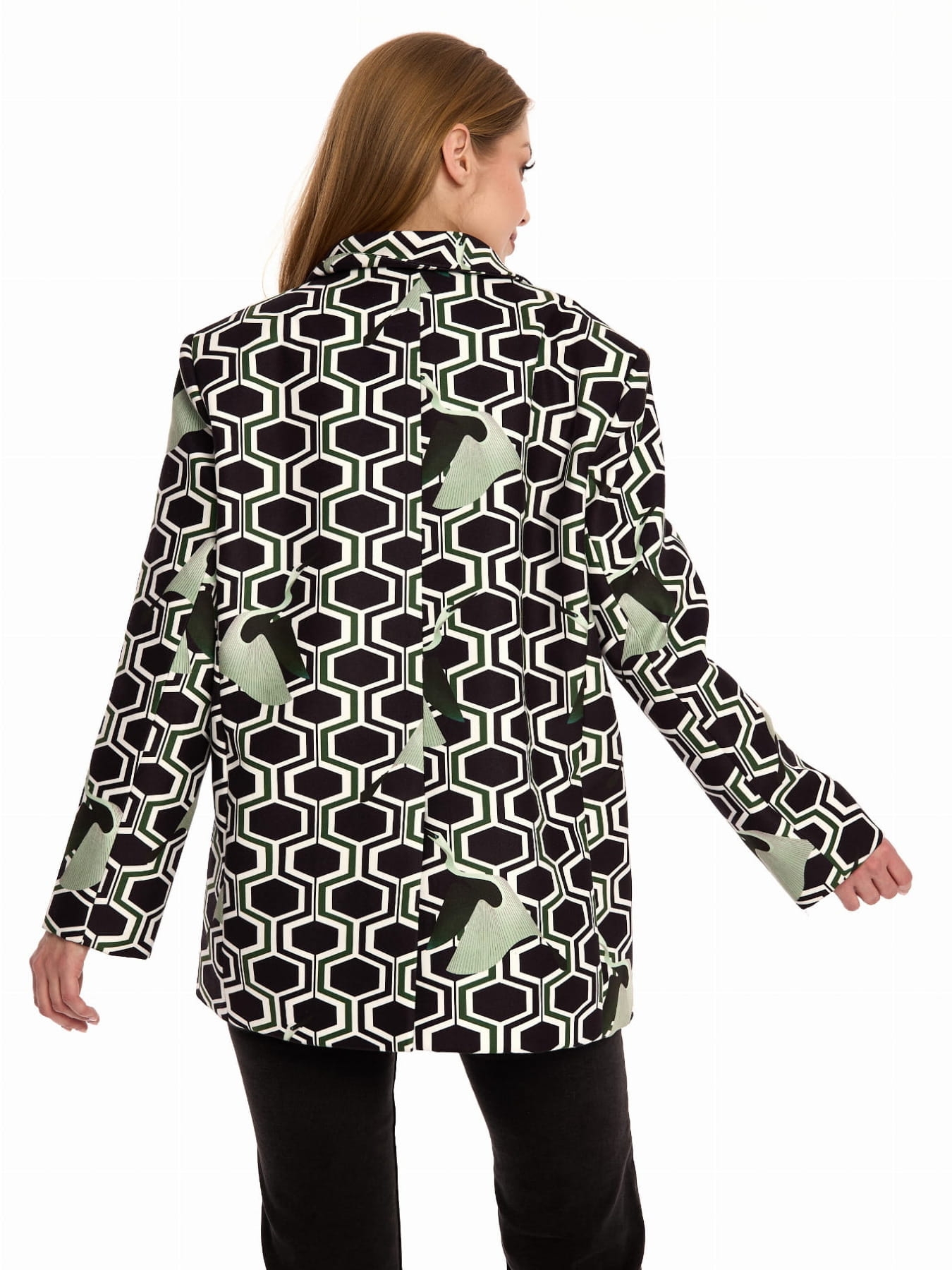 Marynarka Airone Oversize Geometria- Pracowni FIO