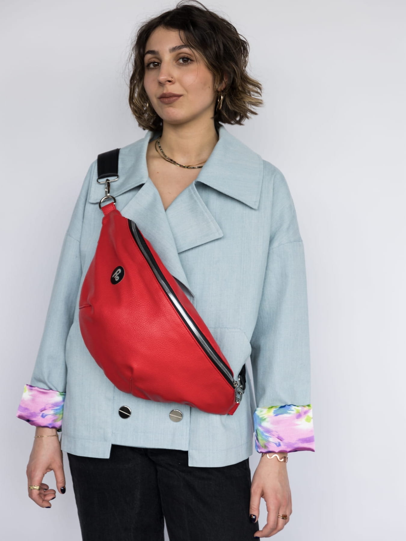 Nerka Maxi Emma Eco-Skórzana z Kolekcji Fio