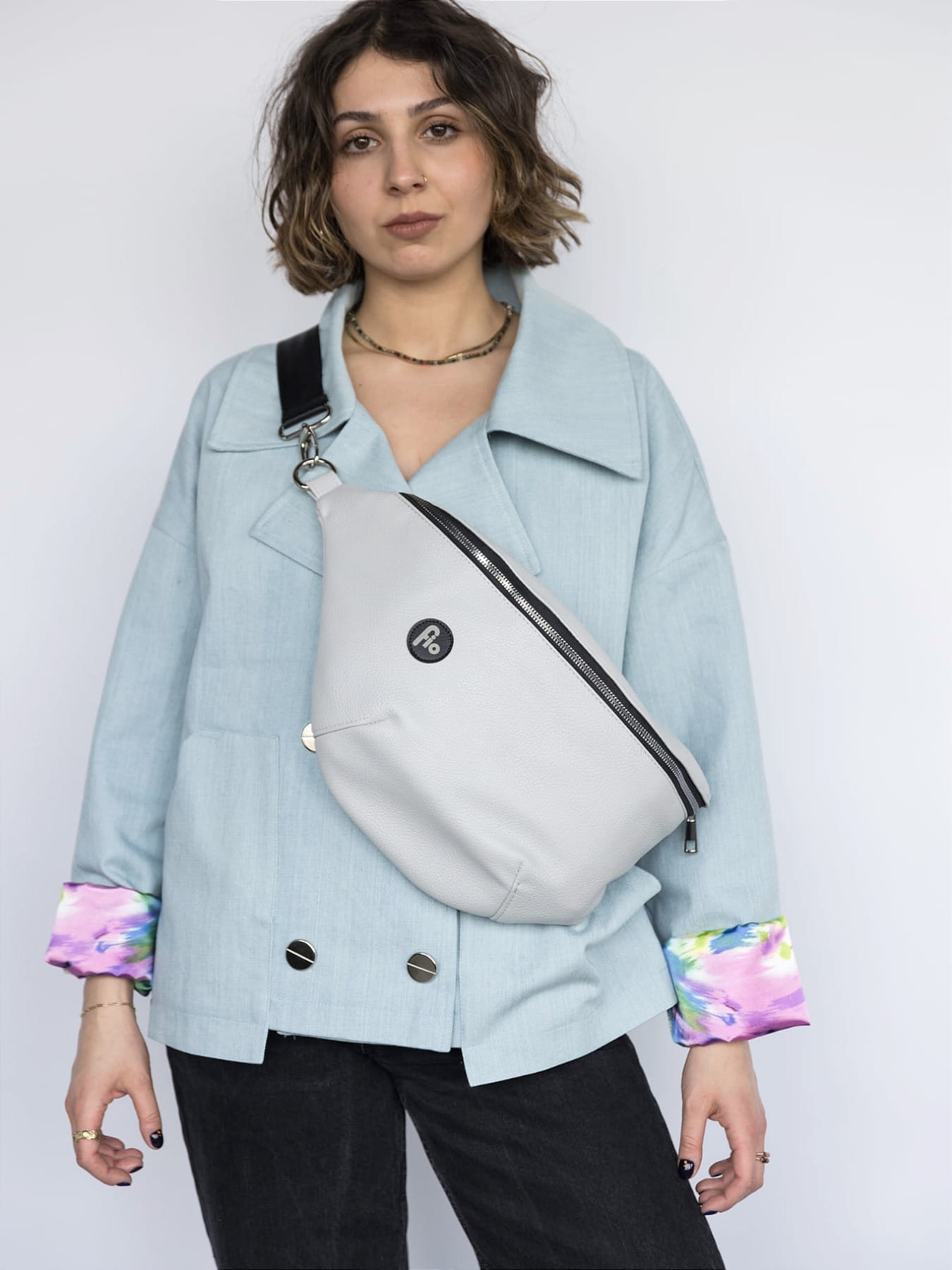 Nerka Maxi Greta Eco-Skórzana z Kolekcji Fio