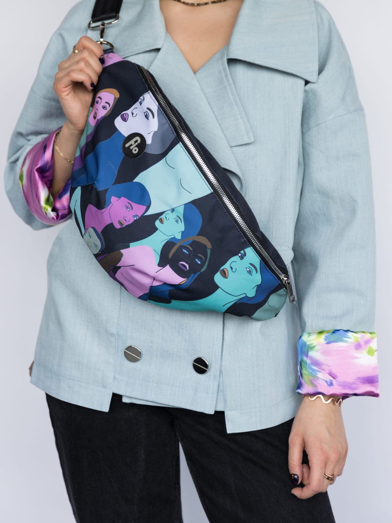 Nerka Maxi Tanza z Autorskimi Printami - Kolekcja Fio