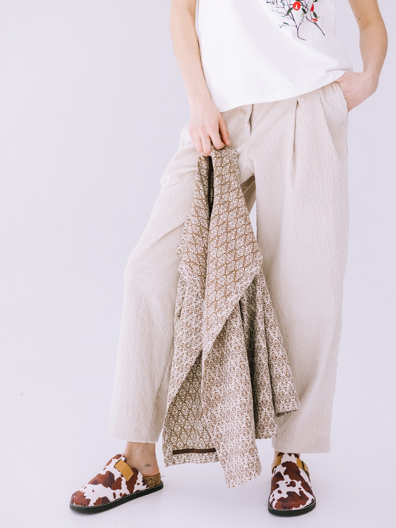 Spodnie - Barrel Beige