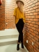 SWETER KIMONO FIO - YELLOW