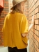 SWETER KIMONO FIO - YELLOW