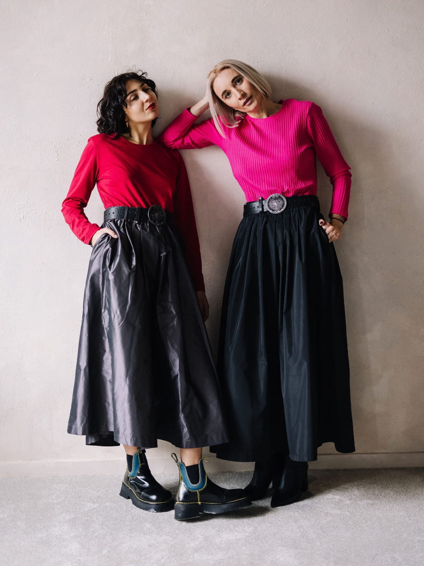 Spódnica Tafta - Perła