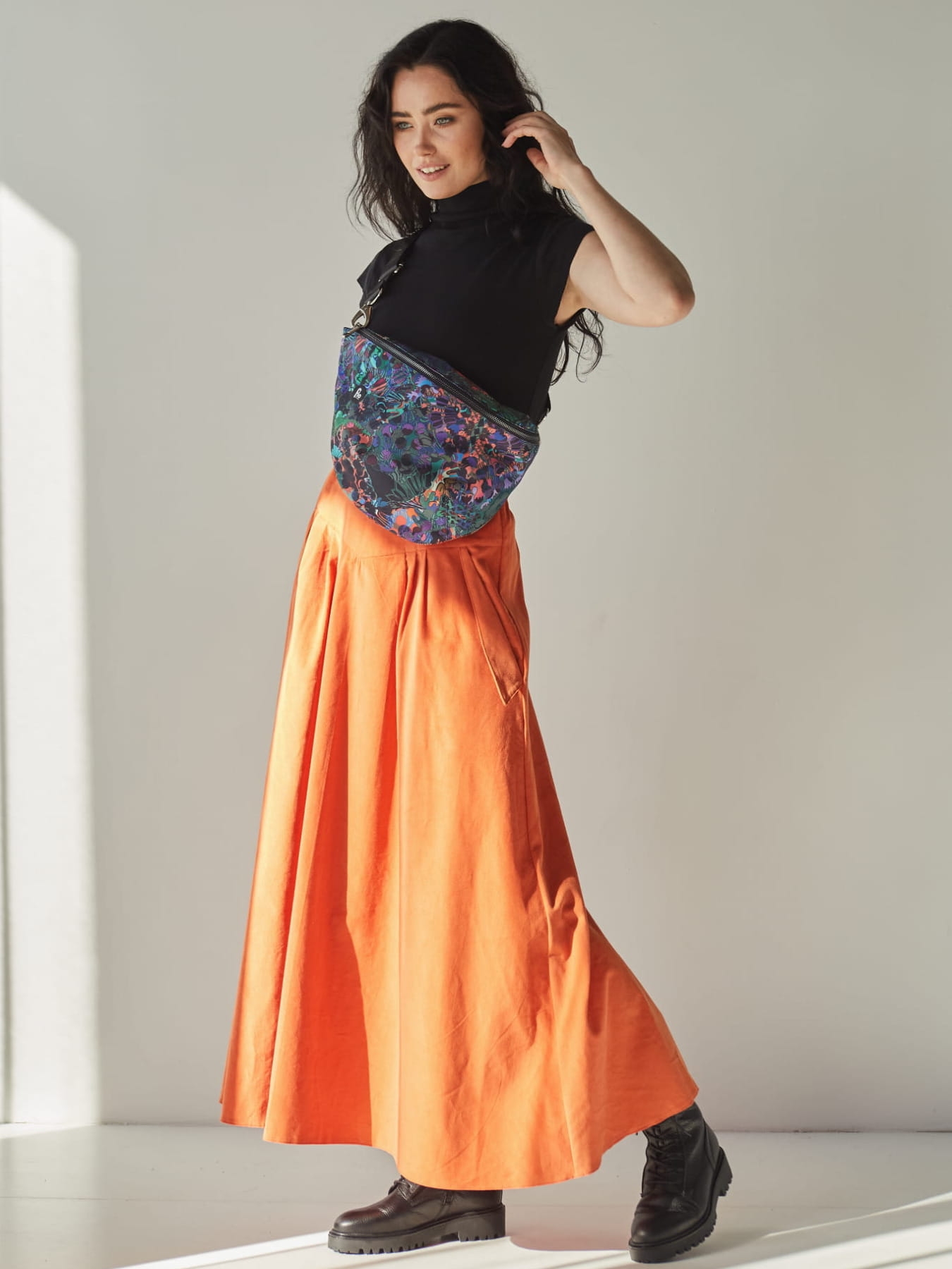 Spódnica Trapezowa - Orangina
